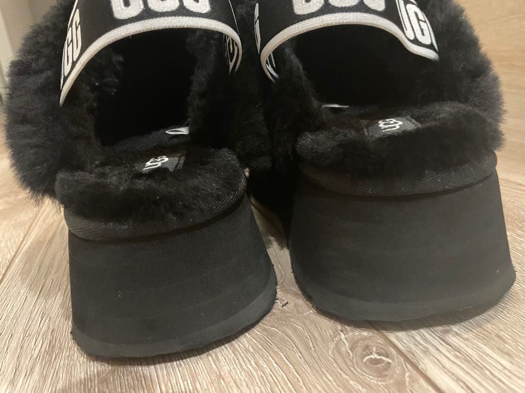 UGG ムートンサンダル サボ 厚底