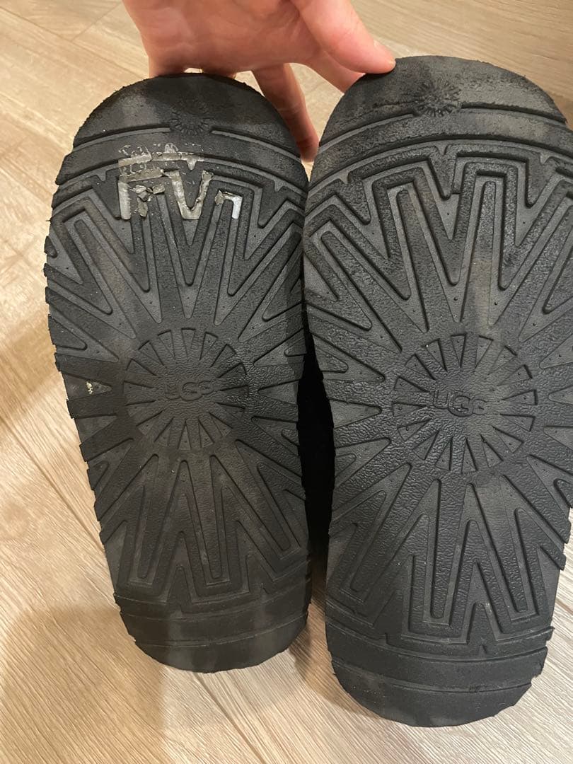 UGG ムートンサンダル サボ 厚底