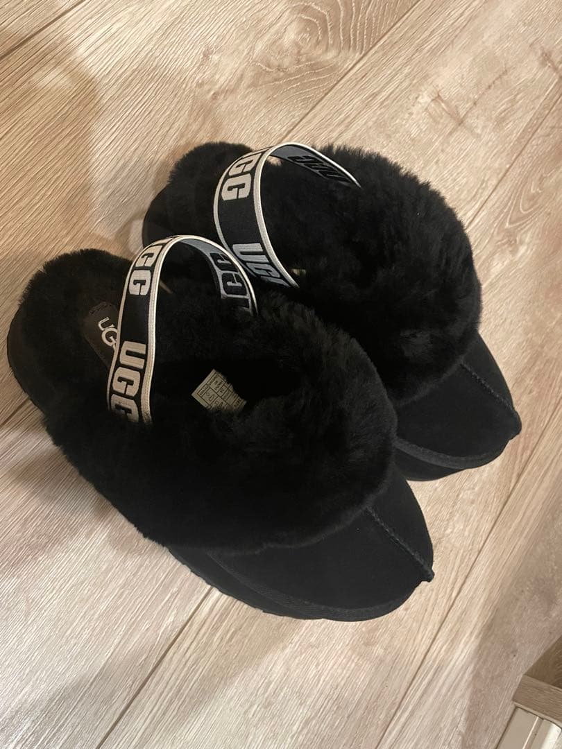 UGG ムートンサンダル サボ 厚底