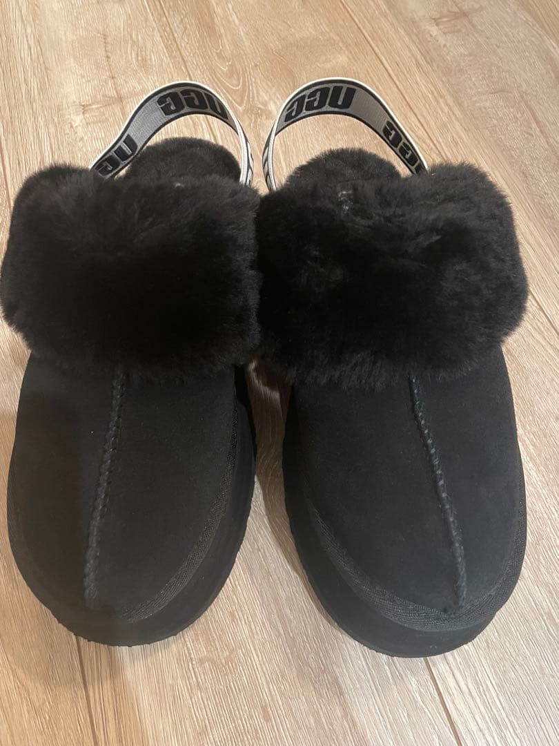 UGG ムートンサンダル サボ 厚底