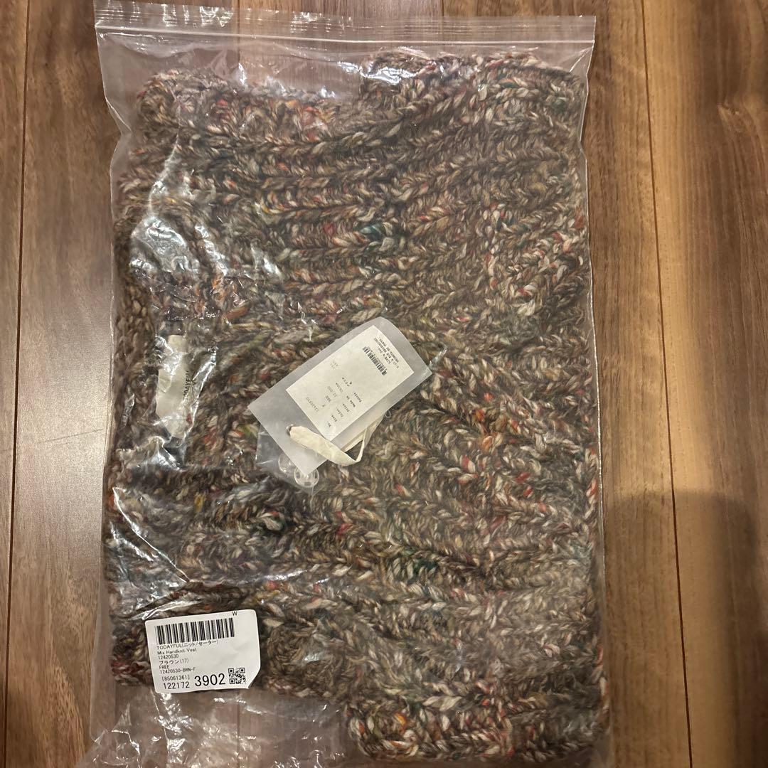 TODAYFUL ニットベスト F BRN