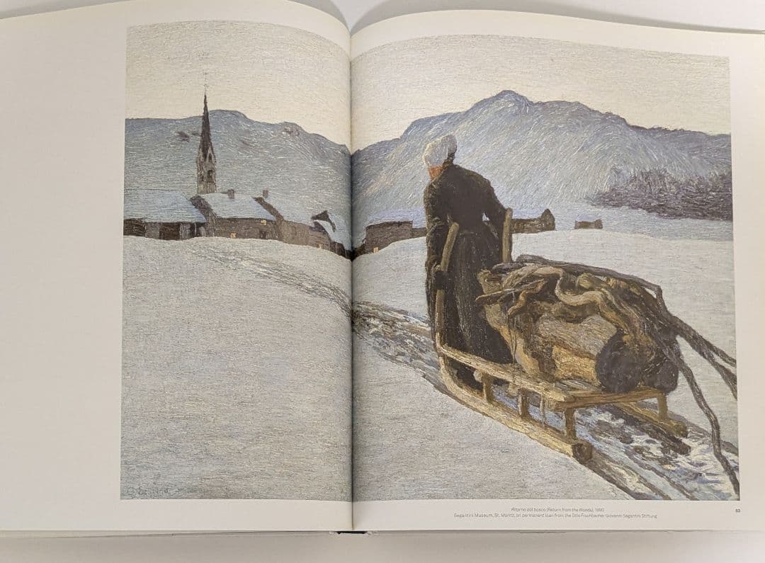 洋書　SEGANTINI ジョヴァンニ・セガンティーニ　作品集