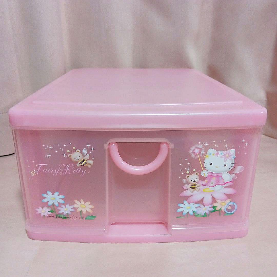 ハローキティ　フェアリー　収納ケース　ボックス　2000年製