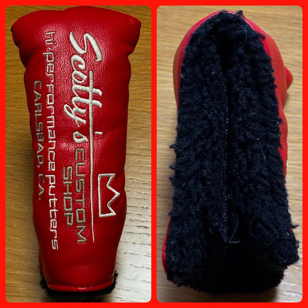 超希少限定品 2008スコッティーズカスタムショップ レッド パターカバー 赤