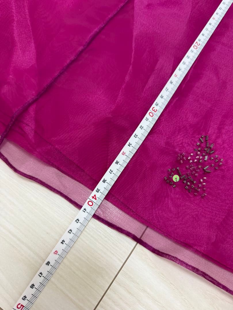 【極美品】Aライン　カラー　ドレス　発表会 演奏会 パーティ