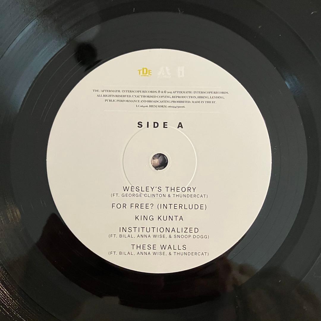 Kendrick Lamar – To Pimp A Butterfly LP