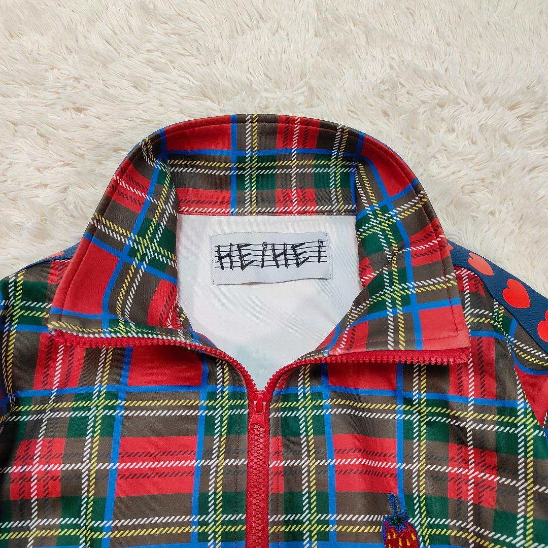 美品✨HEIHEI トラックジャケット 赤 ハート いちご フリーサイズ