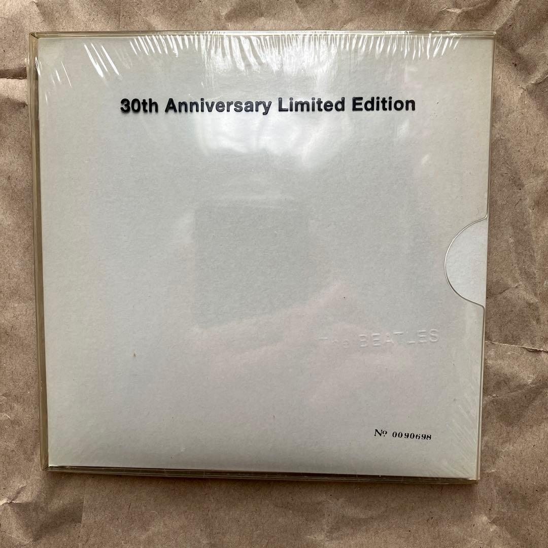 奇跡のシールド！「The Beatles 」30周年記念2枚組CD 本物UK盤