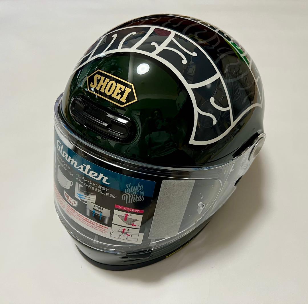 SHOEI GLAMSTER ヘイワモーターサイクル M 新品 グラムスター