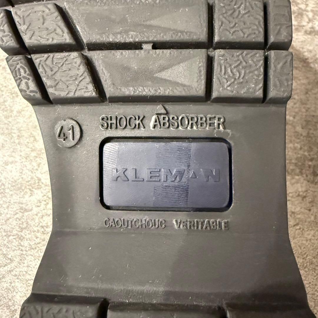 【極美品】KLEMAN PADROR チロリアン レザー 黒 (41) 26cm