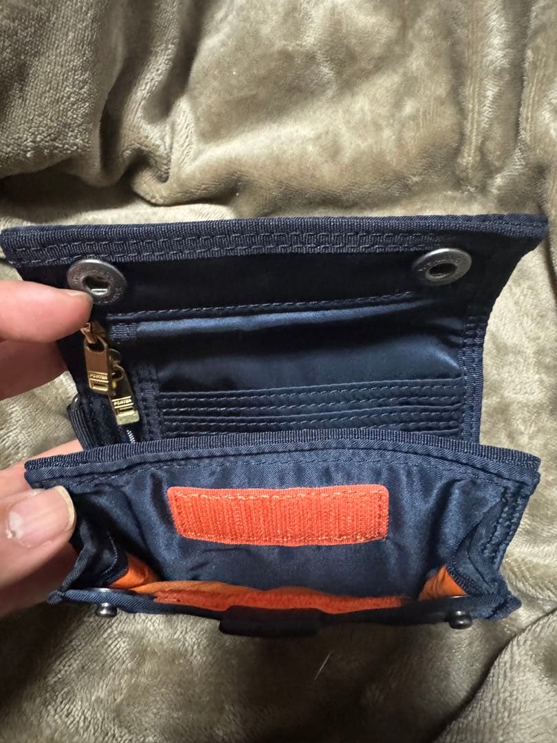 PORTER タンカー ウォレット アイアンブルー