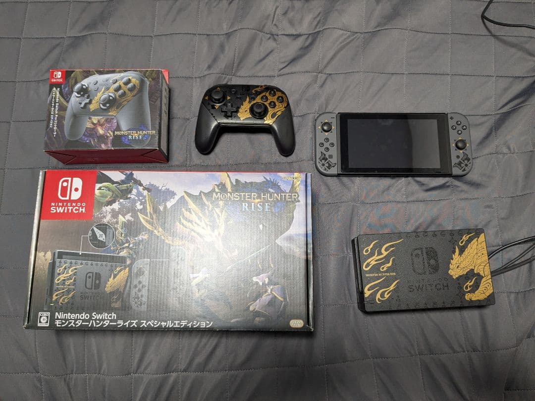 スイッチ本体＋プロコントローラー　モンハンライズ　スペシャルエディション