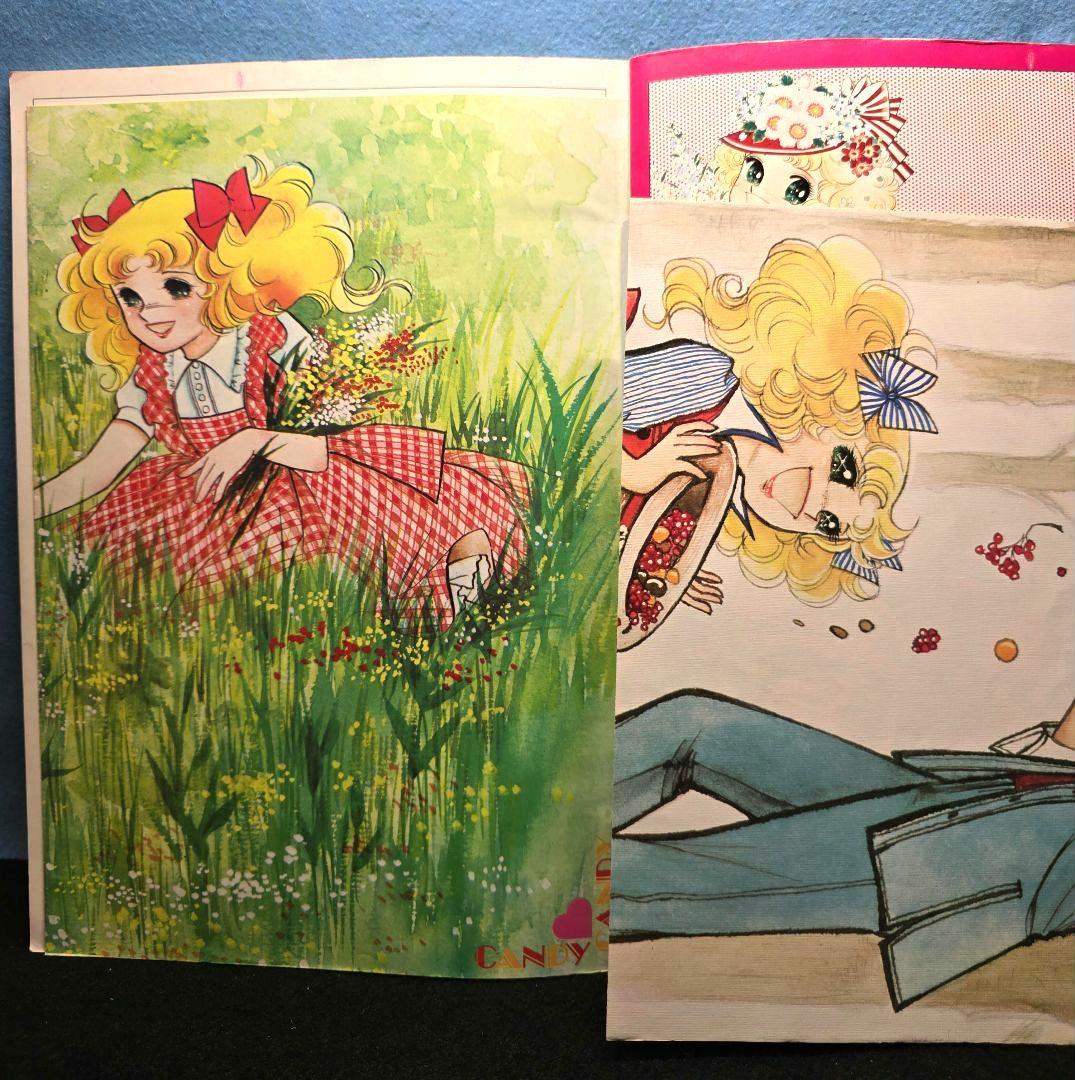 激レア　キャンディ・キャンディ イラスト集 2冊セット