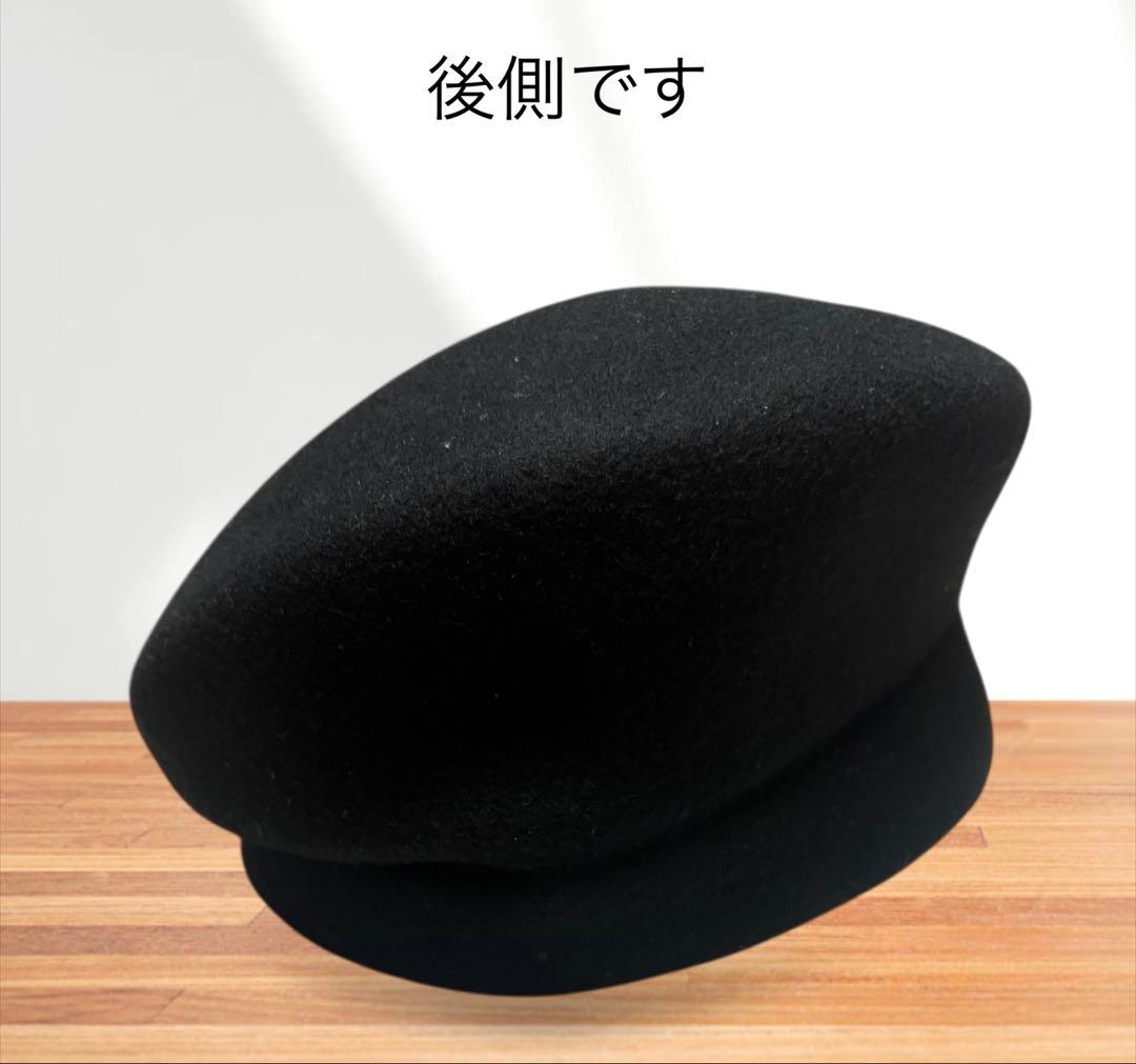 CA4LA アシンメトリーキャスケット ブラック　ワンサイズ