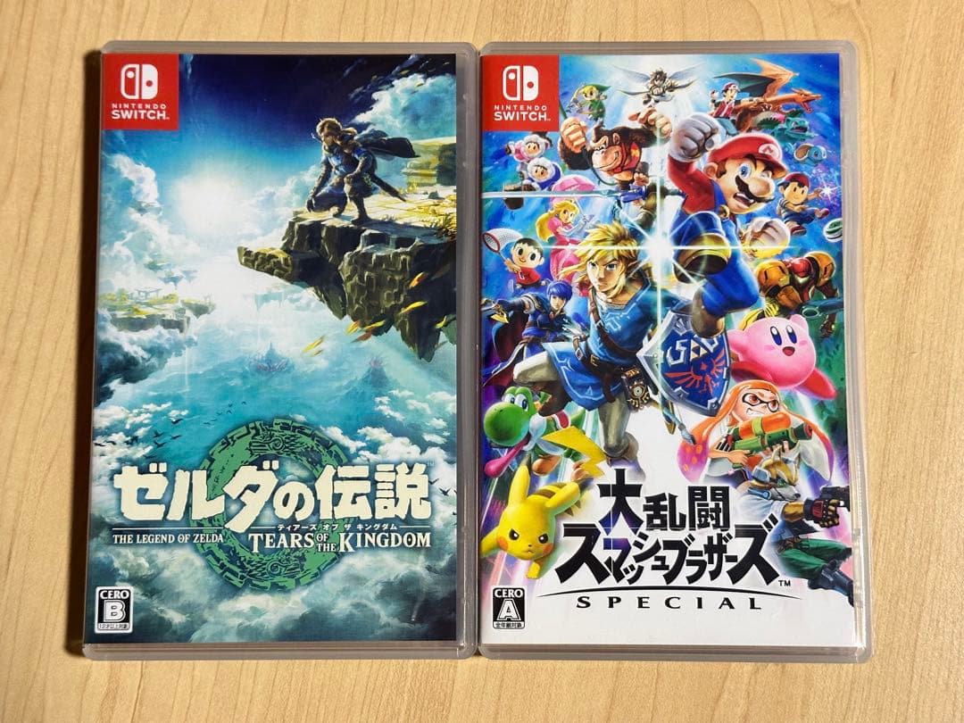 ゼルダの伝説 ティアーズオブザキングダム スマッシュブラザーズ　Switch