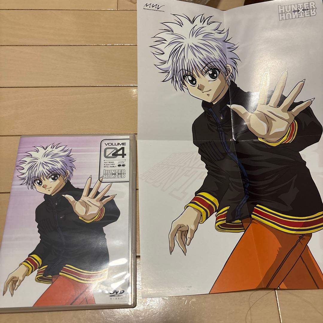 HUNTER×HUNTER 旧 DVD 1〜7 ポスター付き　まとめうり