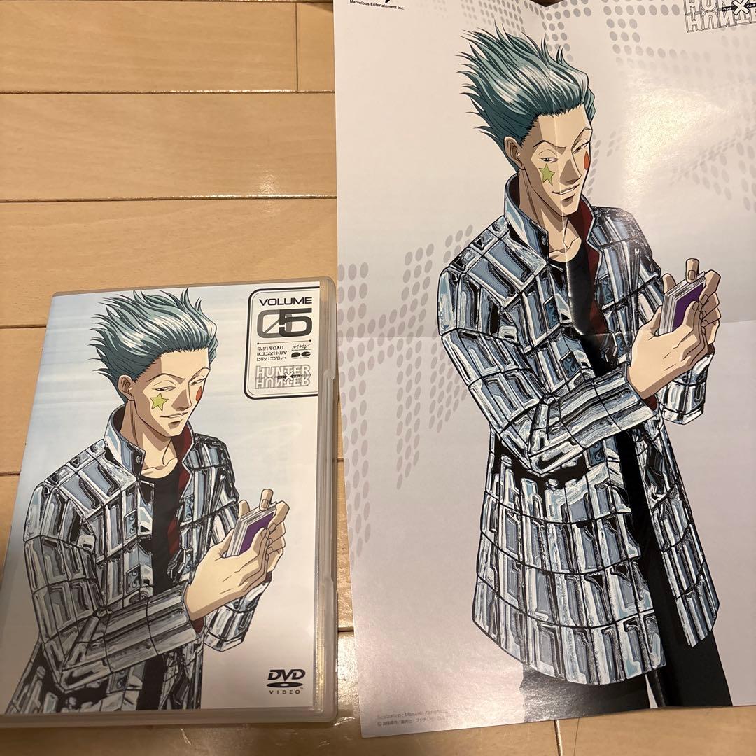 HUNTER×HUNTER 旧 DVD 1〜7 ポスター付き　まとめうり