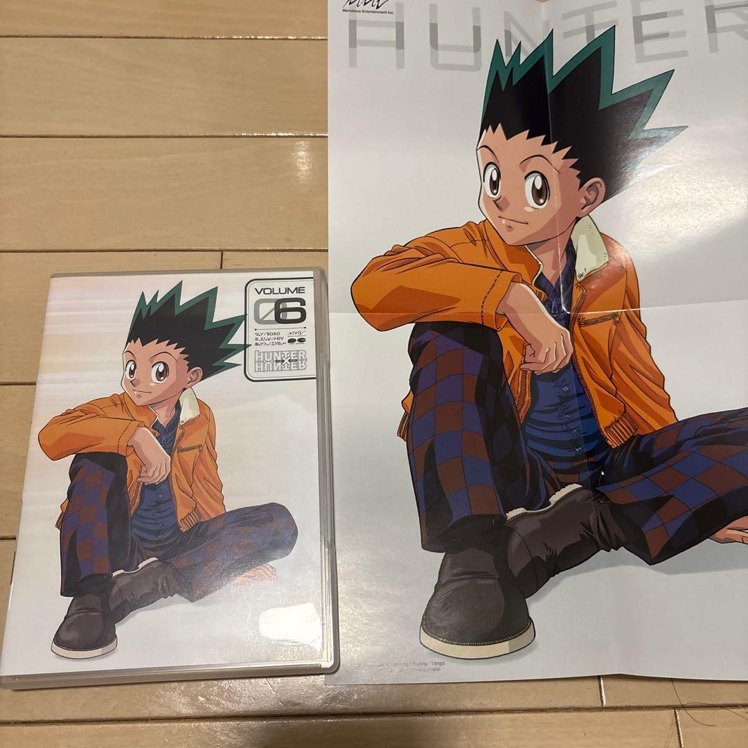 HUNTER×HUNTER 旧 DVD 1〜7 ポスター付き　まとめうり