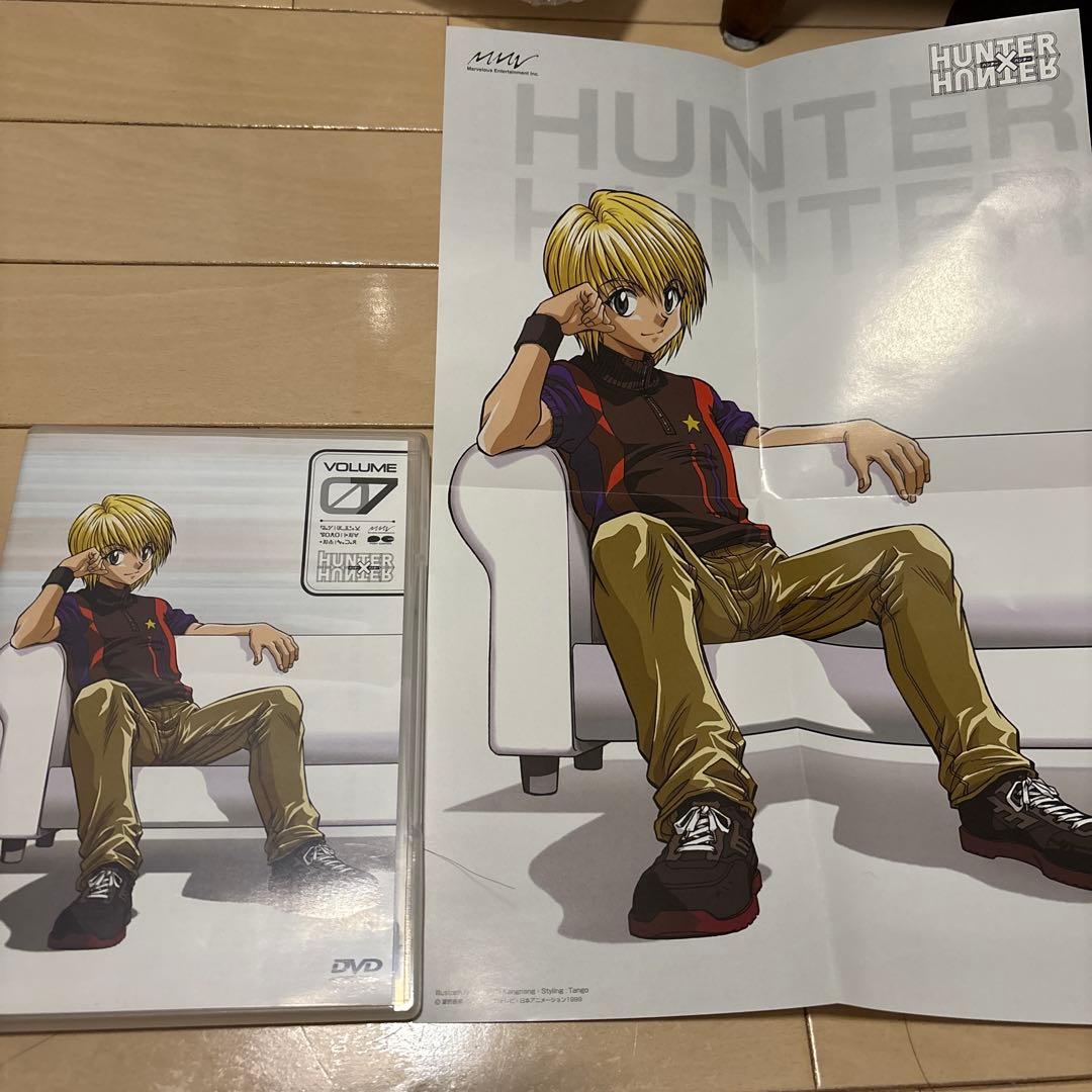 HUNTER×HUNTER 旧 DVD 1〜7 ポスター付き　まとめうり