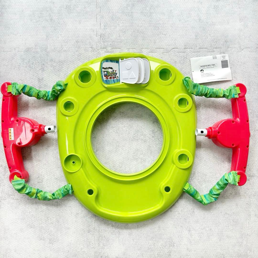 【美品】はらぺこあおむし ジャンパルー 日本育児 アクティビティジャンパー