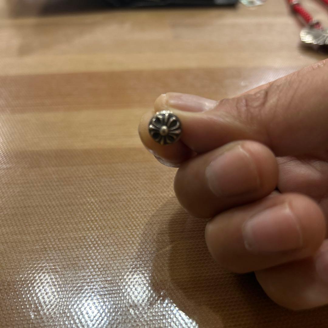 CHROME HEARTS CROSS BALL ピアス