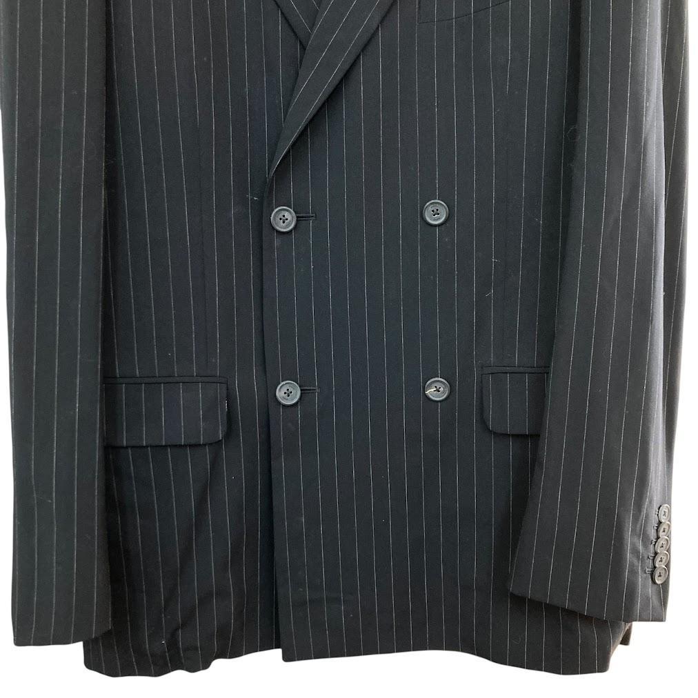 GUCCI グッチ ダブル スーツ セットアップ ストライプ ブラック