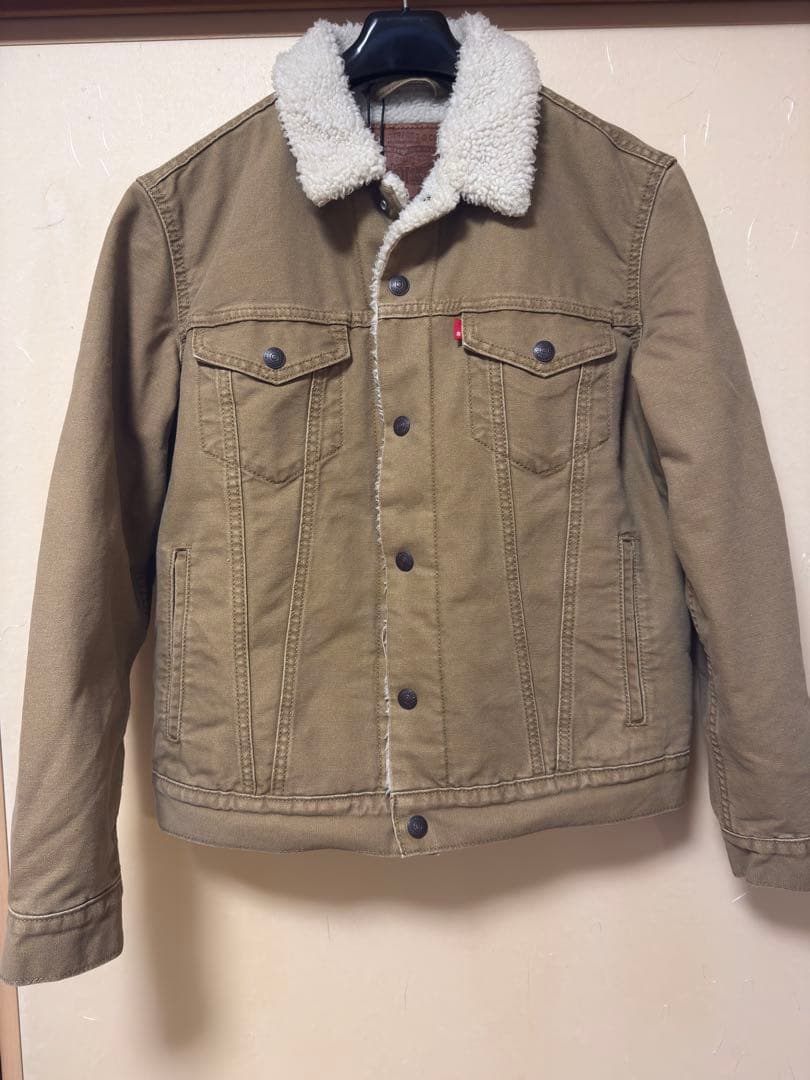 新品　リーバイス　シェルパトラッカージャケット　TYPEIII　ベージュ