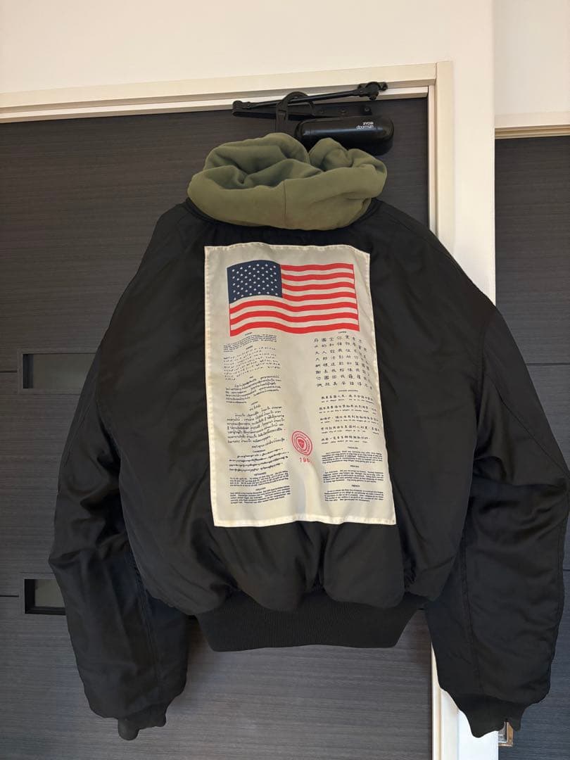最終値下げです！VETEMENTS リバーシブルMA-1 ボンバージャケット