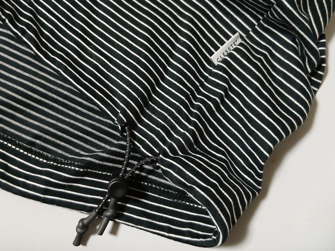 完売　CLESSTE クレスト 半袖ボーダーシャツ size.F　黒白