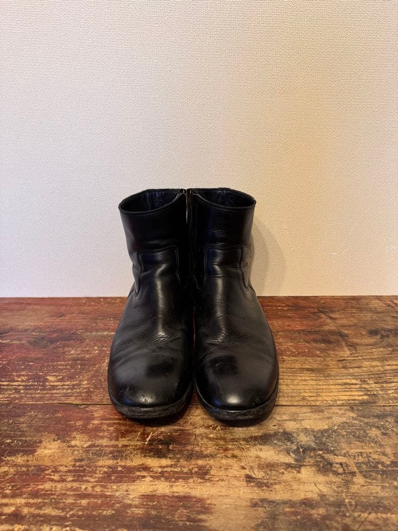 RUDE GALLERY ルードギャラリー サイドジップ ブーツ ブラック