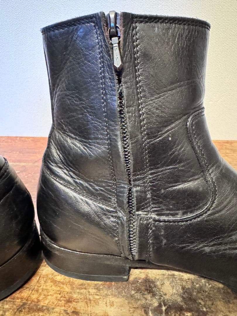 RUDE GALLERY ルードギャラリー サイドジップ ブーツ ブラック