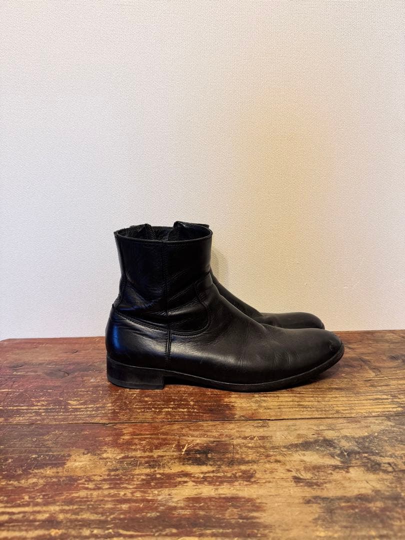 RUDE GALLERY ルードギャラリー サイドジップ ブーツ ブラック