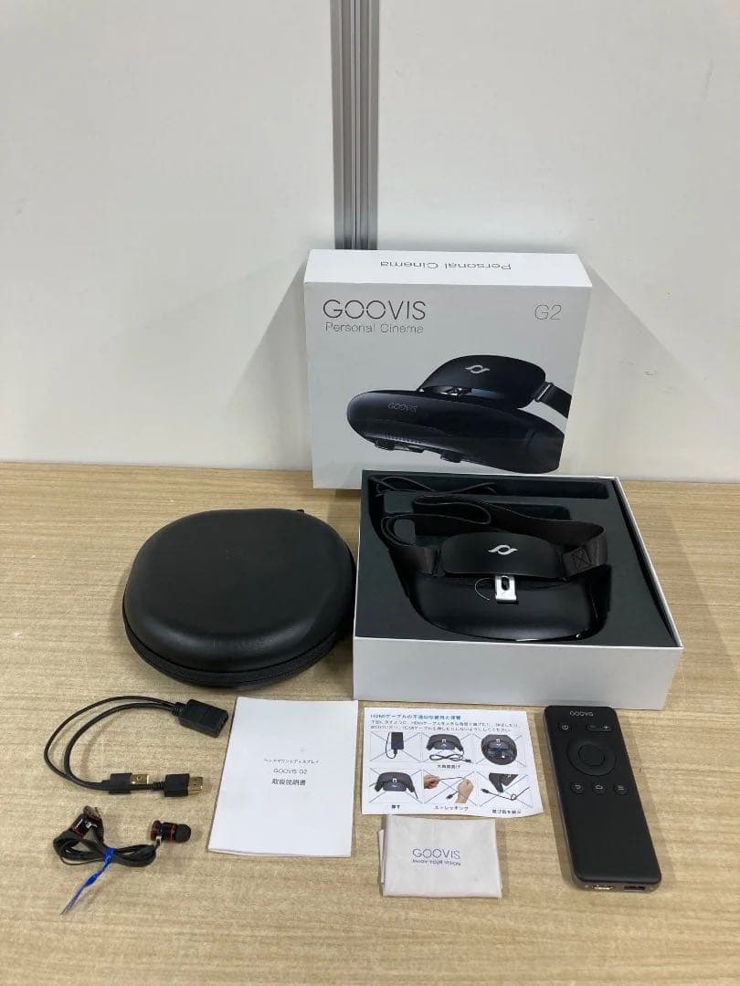 【美品】GOOVIS G2 ヘッドマウントディスプレイ