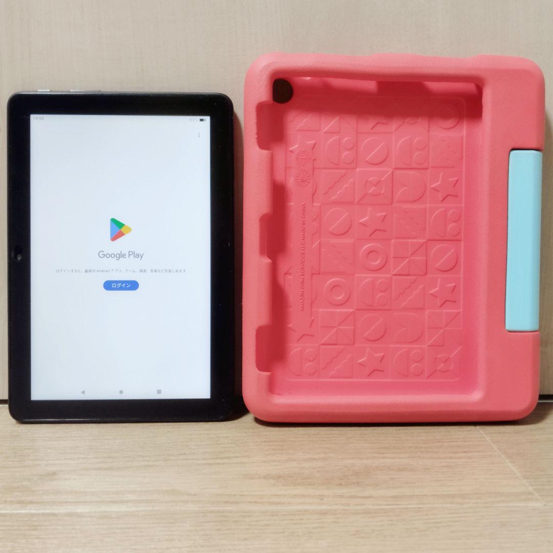 良品 Fire HD 8 キッズモデル レッド 最新版 カバー付き
