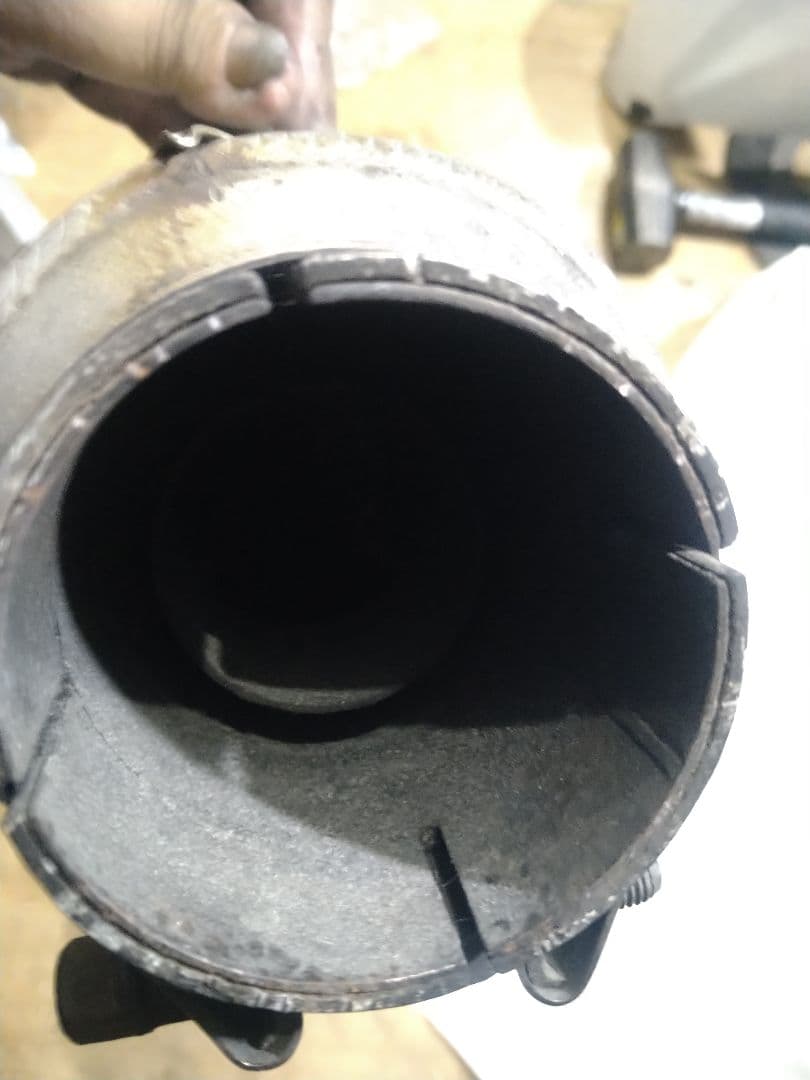 当時物　OVER　アルミサイレンサー　60.5