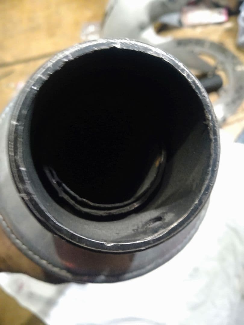 当時物　OVER　アルミサイレンサー　60.5