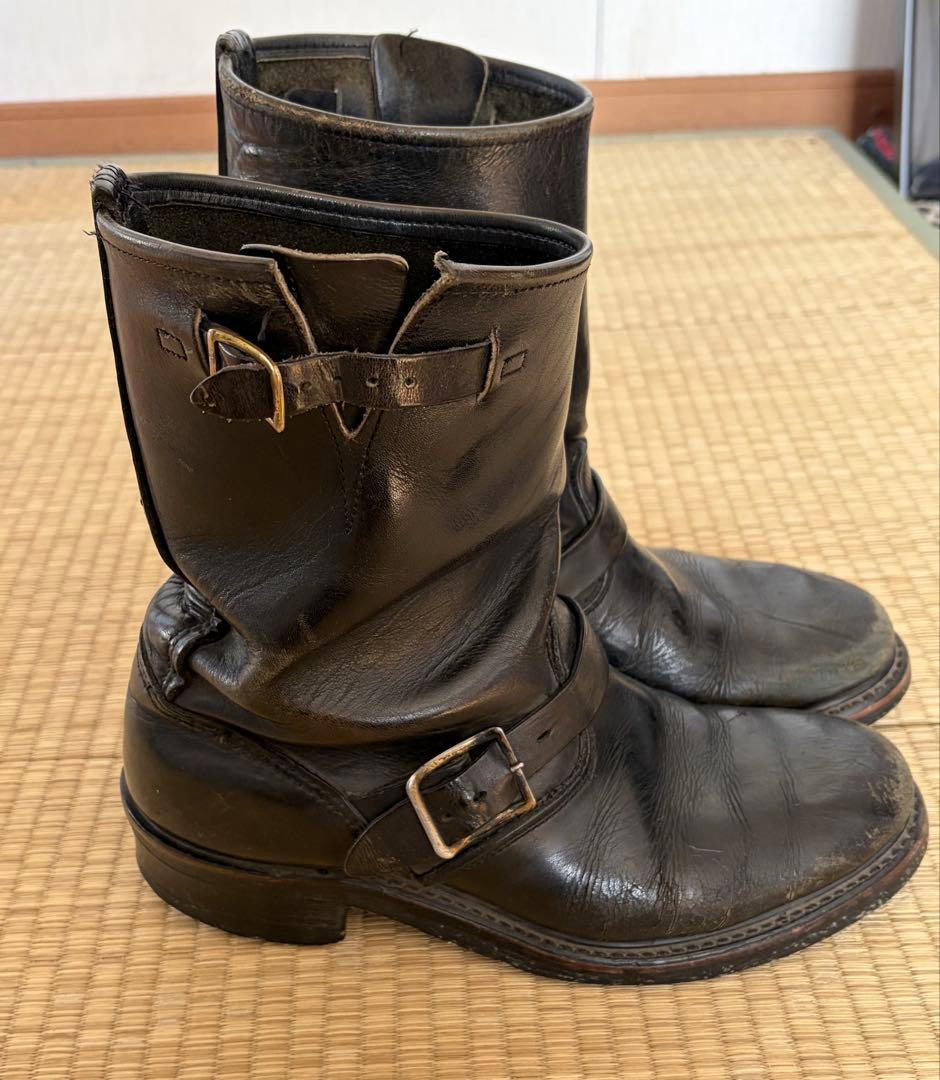 WALKER PT9 エンジニアブーツ　茶芯　ヴィンテージ　us