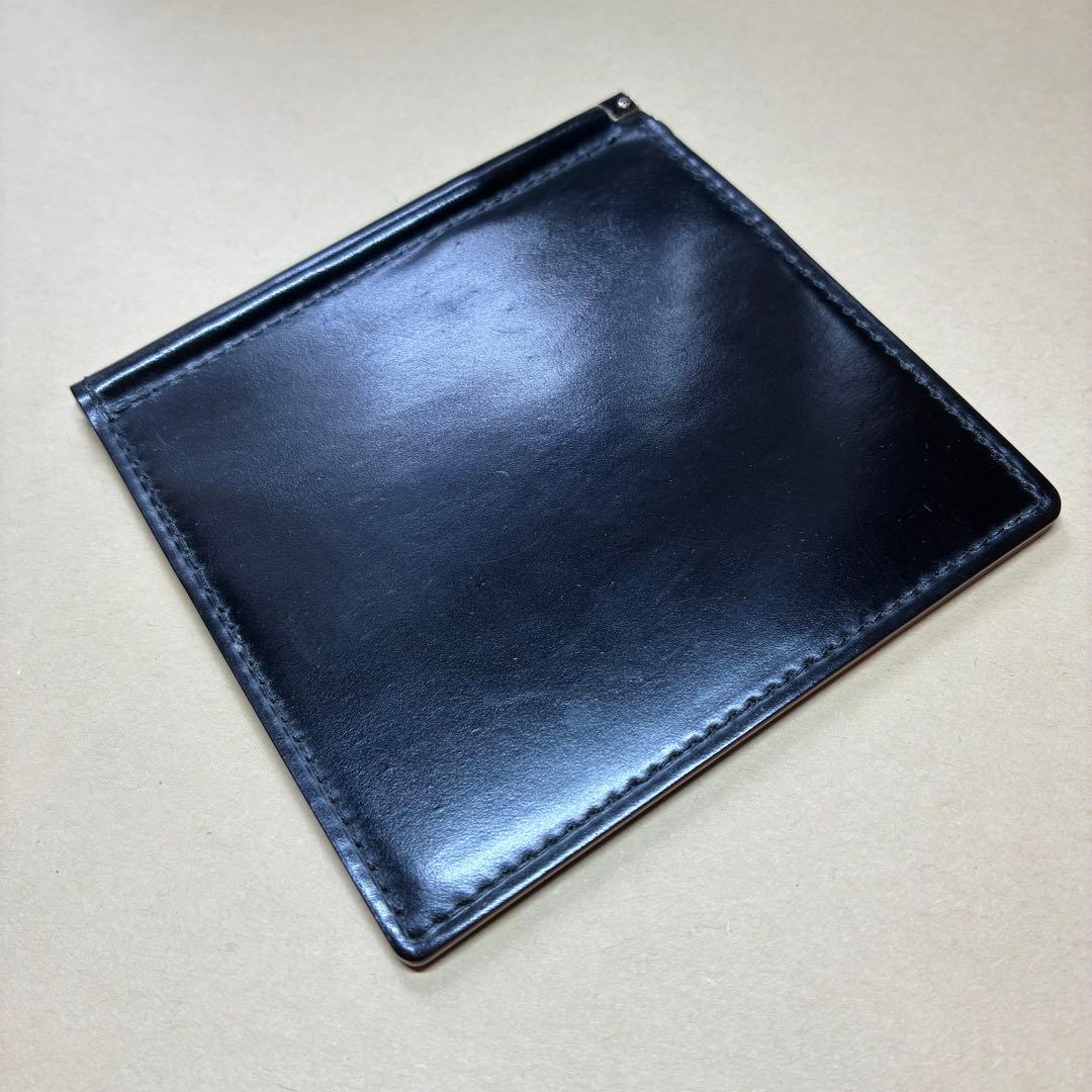 ガンゾ シェルコードバン マネークリップ