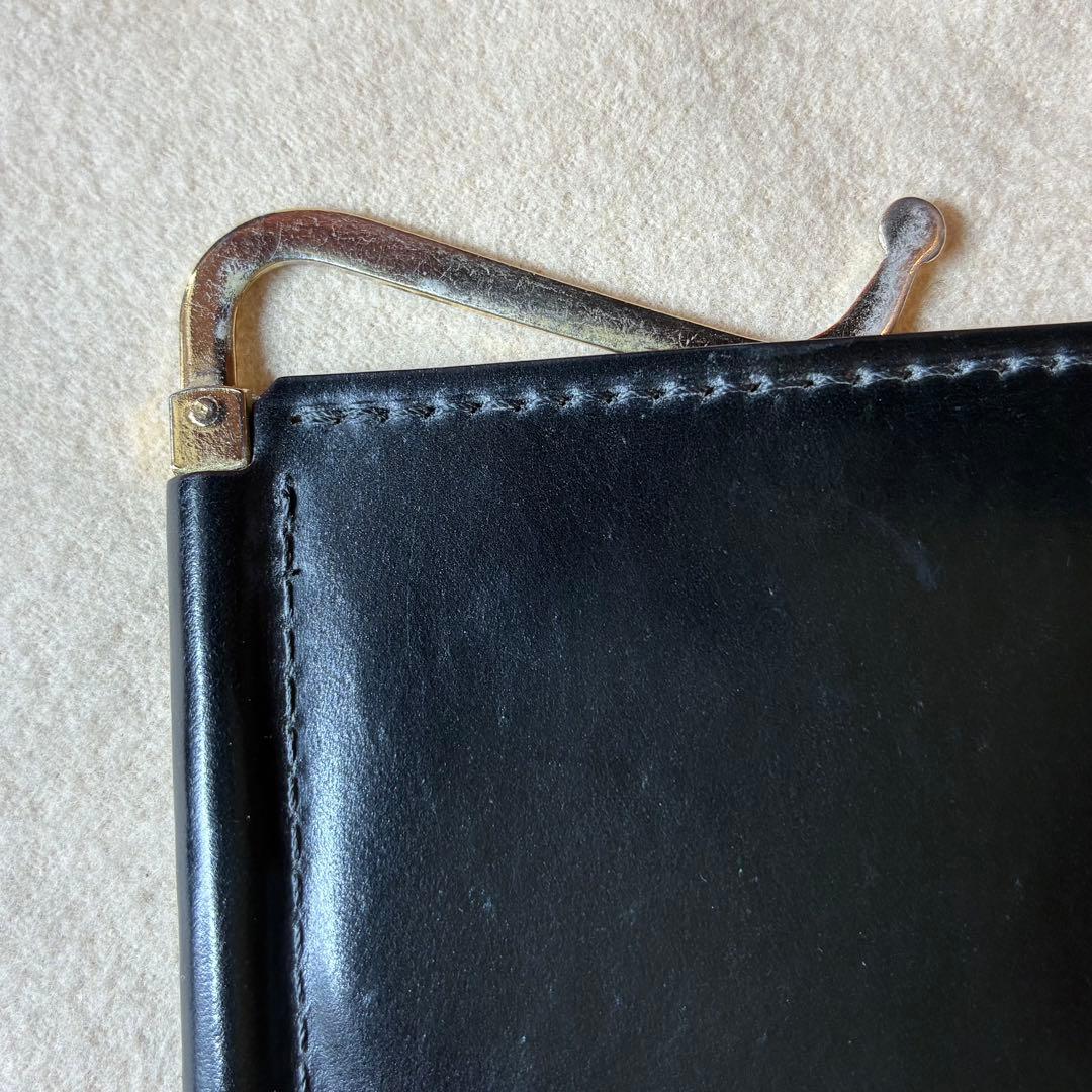 ガンゾ シェルコードバン マネークリップ