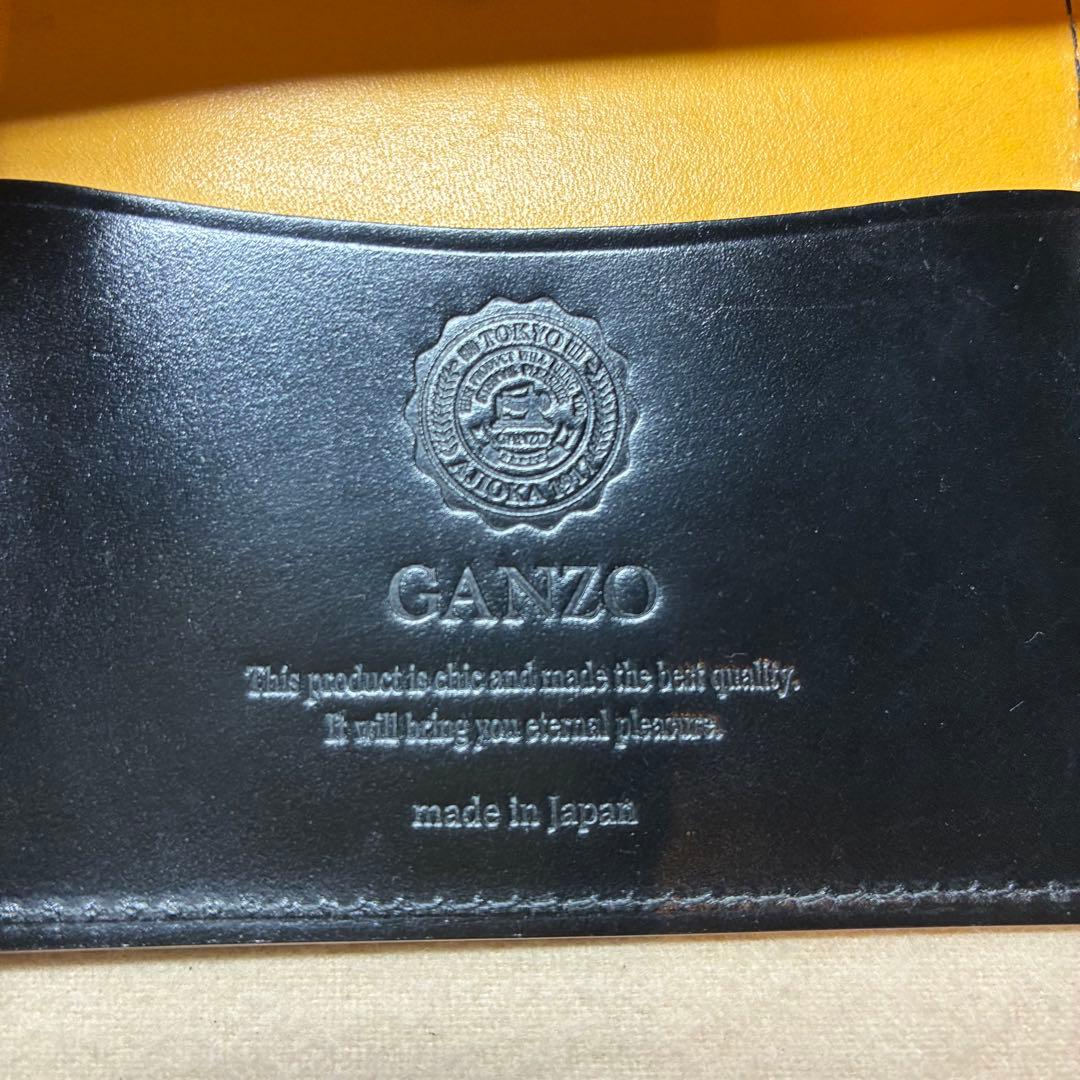 ガンゾ シェルコードバン マネークリップ