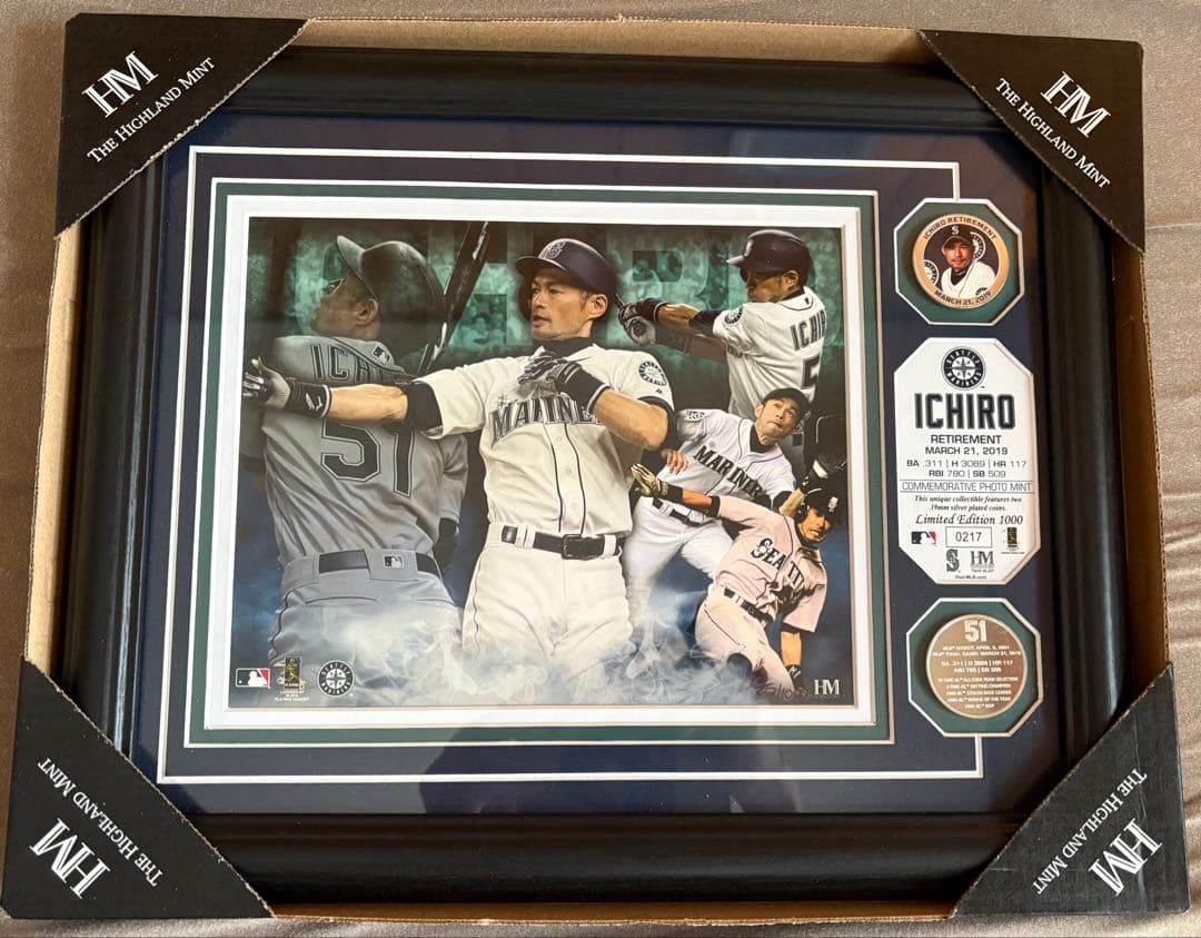 J*S様 世界限定1,000枚 イチローフォト ミント