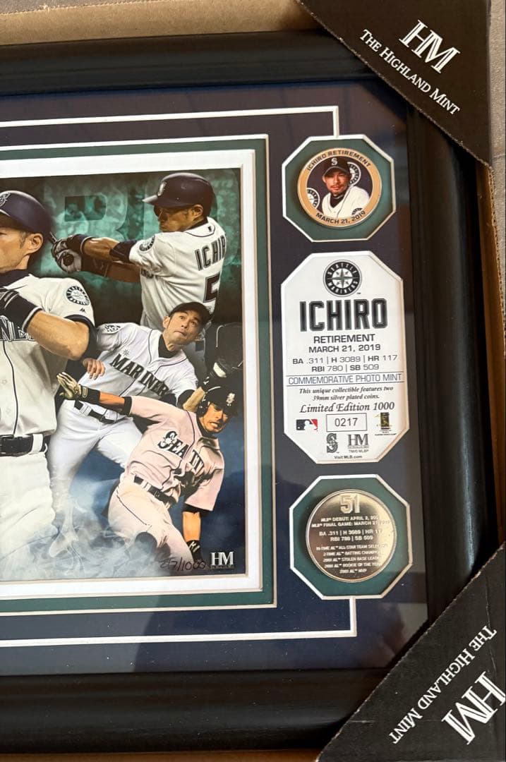 J*S様 世界限定1,000枚 イチローフォト ミント