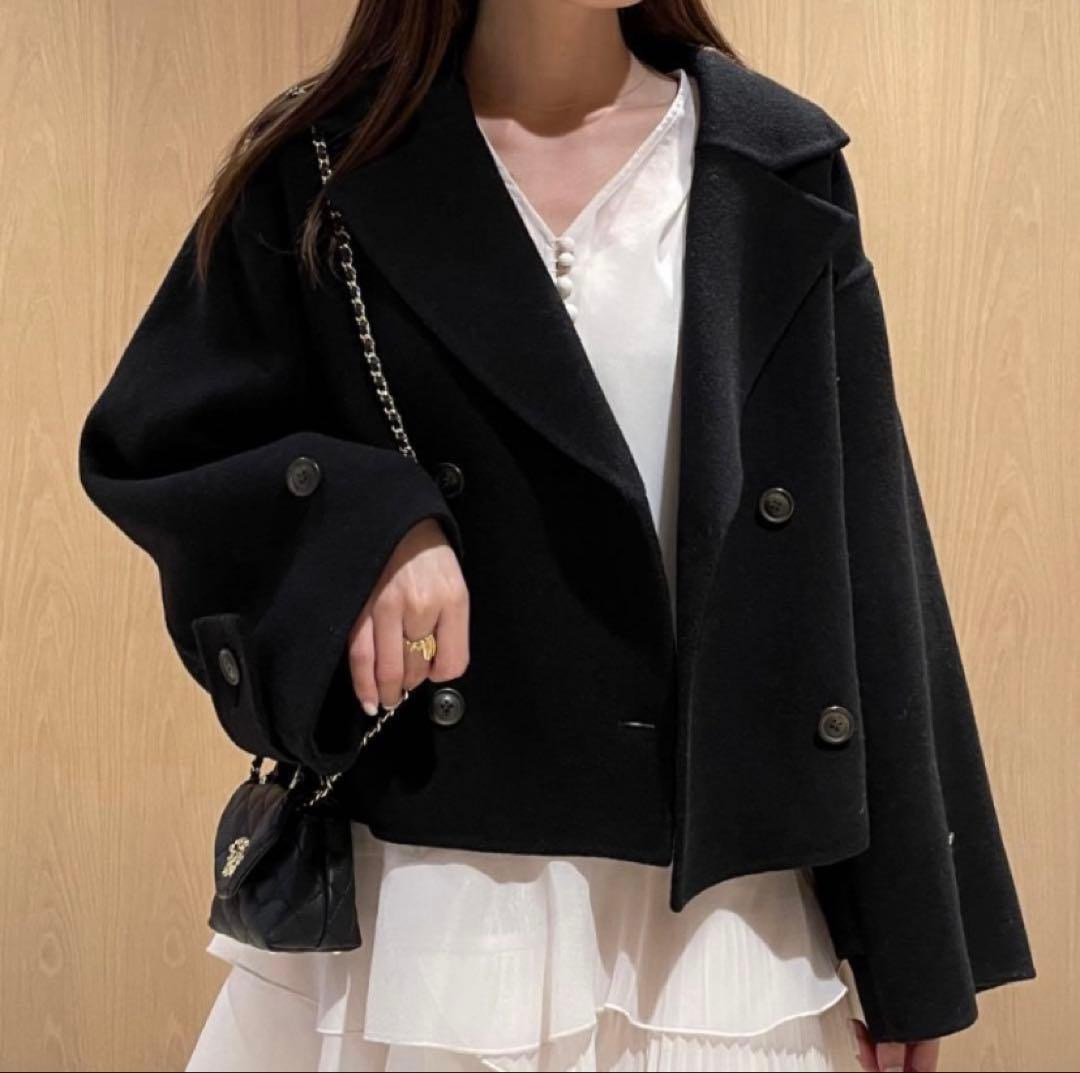 【美品】SNIDEL コート黒