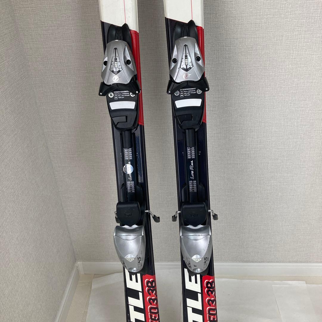 KASTLE TECSPEED 036 スキーセット　140センチ　靴25センチ