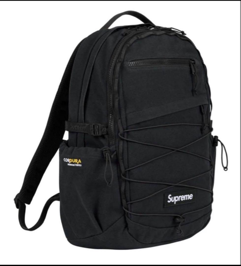 Supreme backpack 25ss 新品未使用　black ブラック