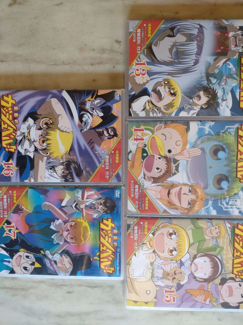 金色のガッシュベル！！１期17本 2期17本合計34本セット