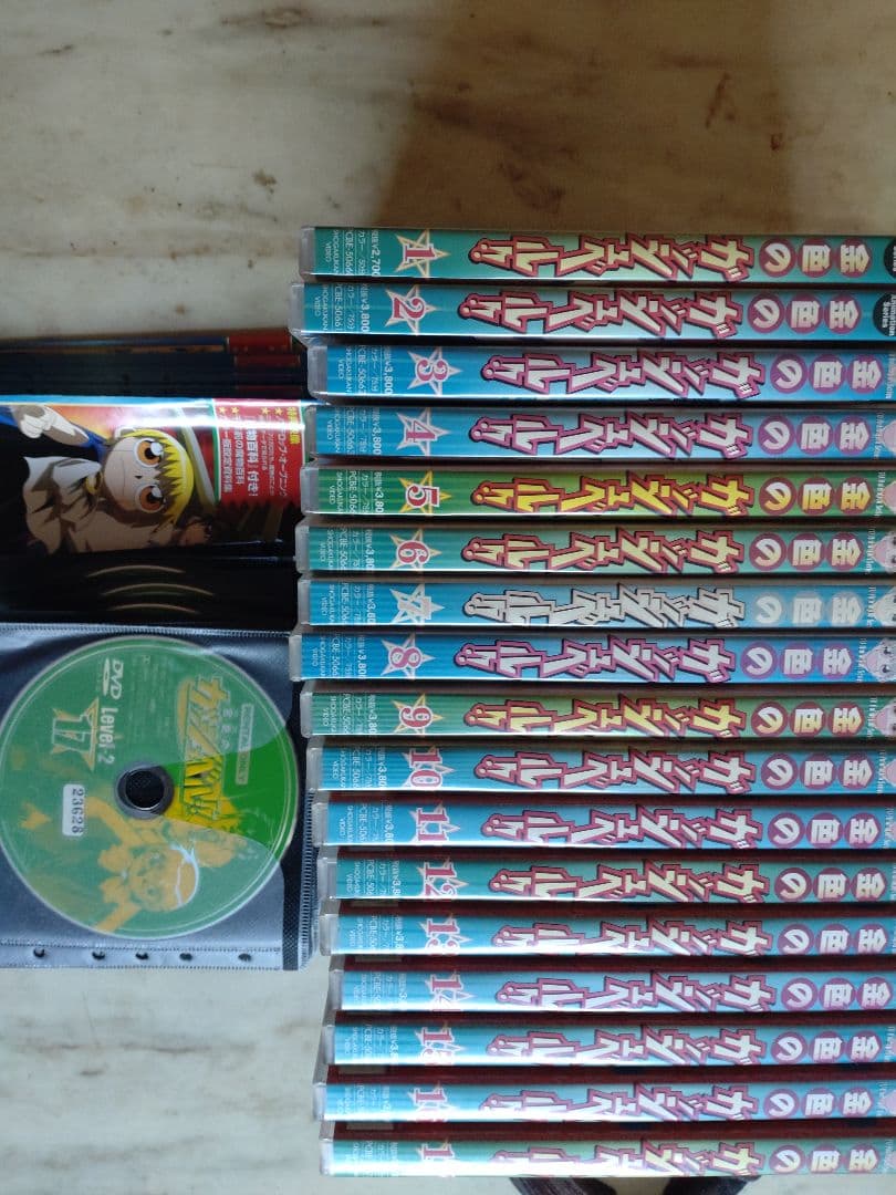 金色のガッシュベル！！１期17本 2期17本合計34本セット