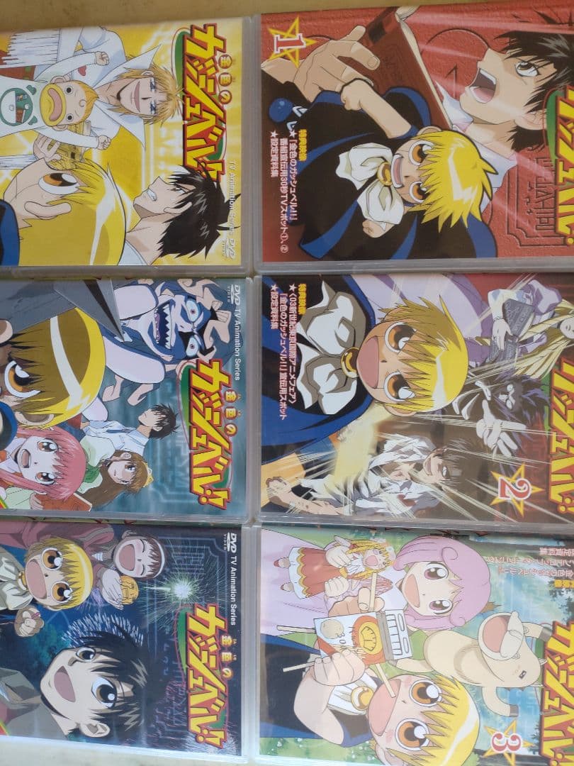 金色のガッシュベル！！１期17本 2期17本合計34本セット