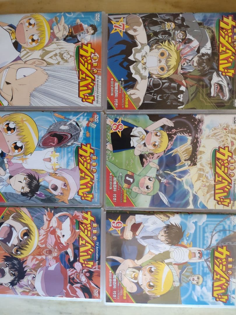 金色のガッシュベル！！１期17本 2期17本合計34本セット