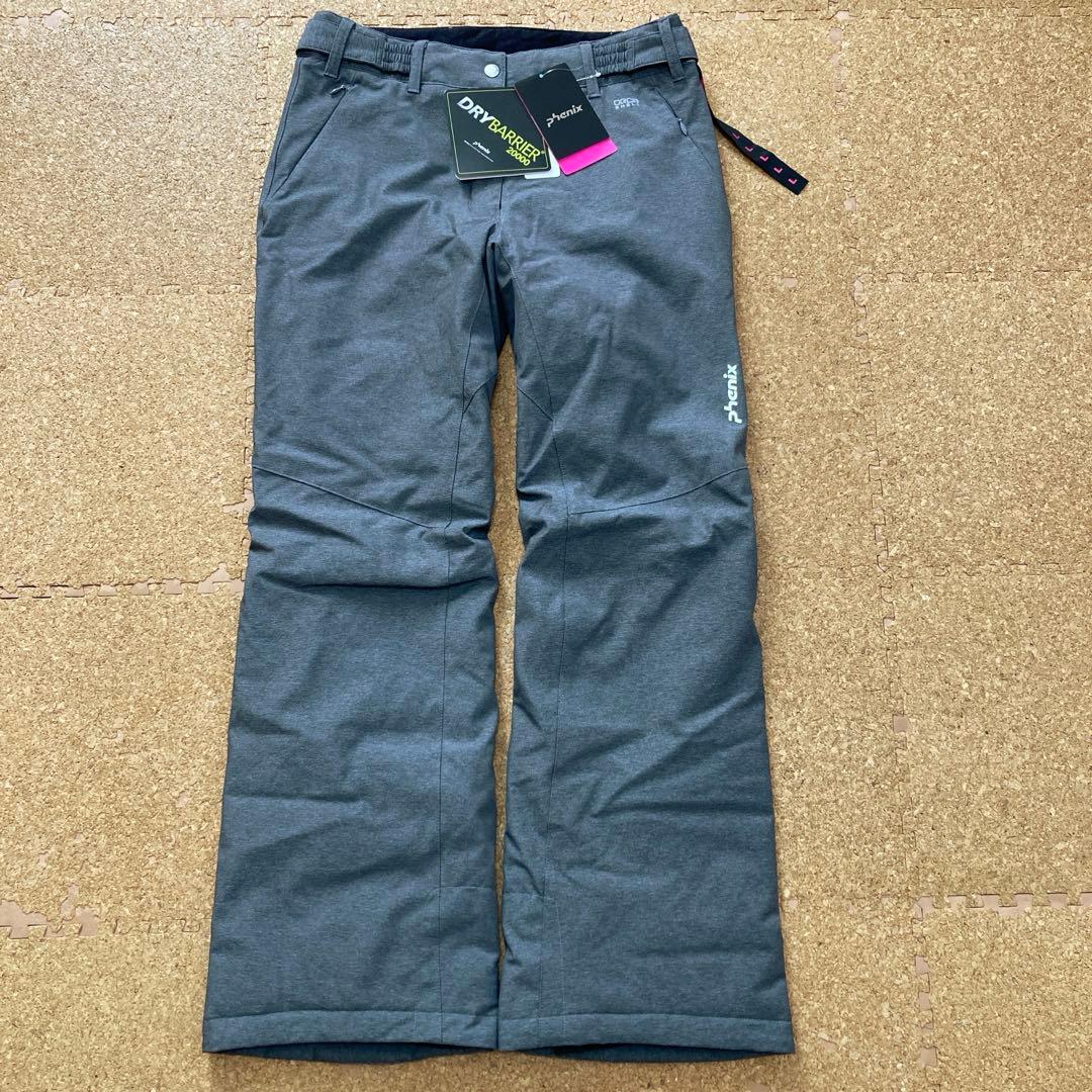 【未使用】フェニックス phenix スキーパンツスキーウェアLレディースグレー